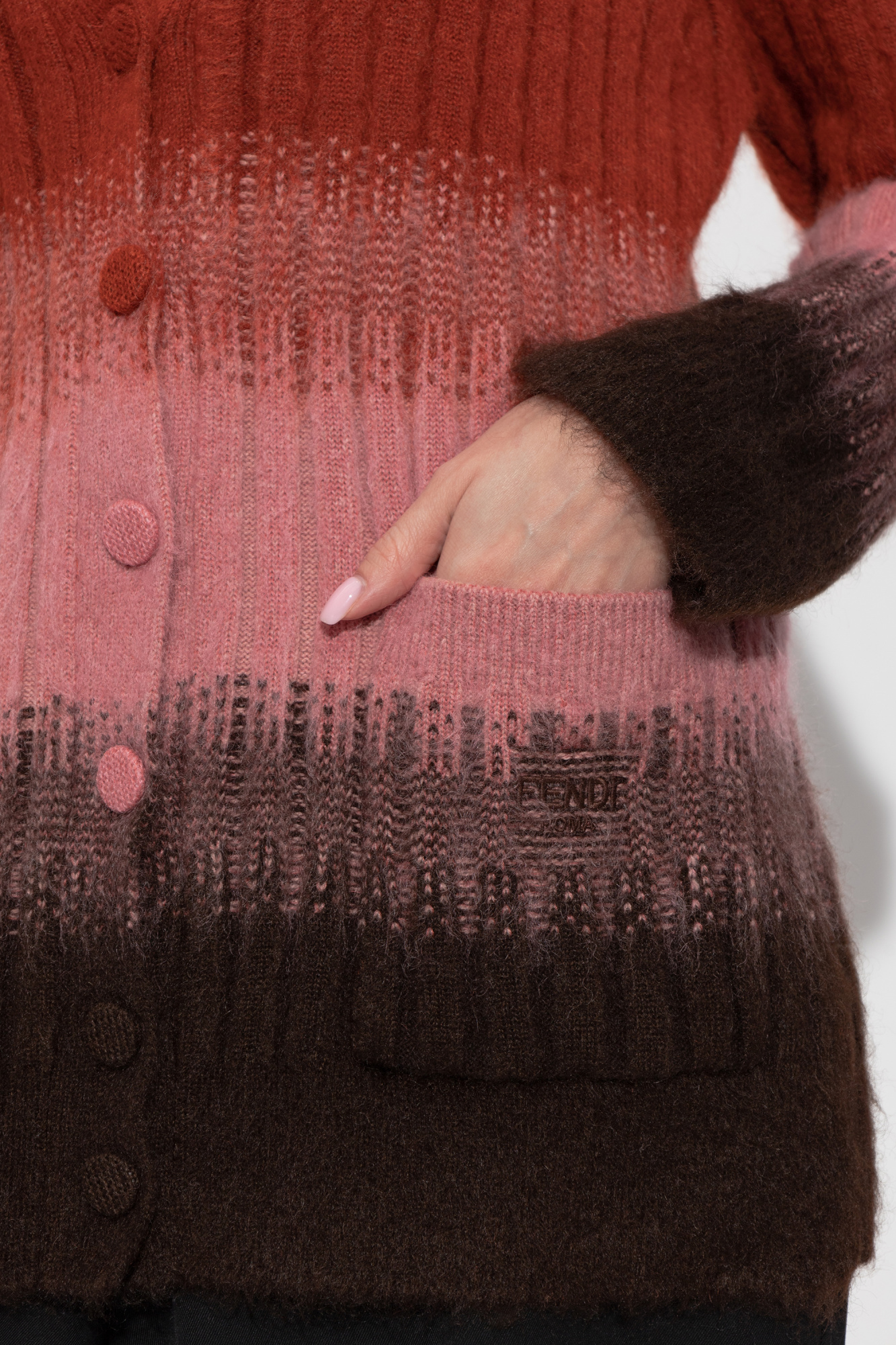Fendi Cardigan with pockets | Women's | Vitkac